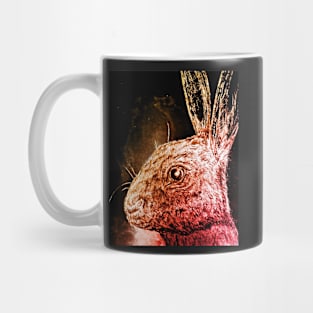 Cottontail pattern print Mug